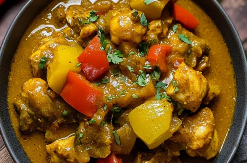 Authentic Jamaican Curry Chicken