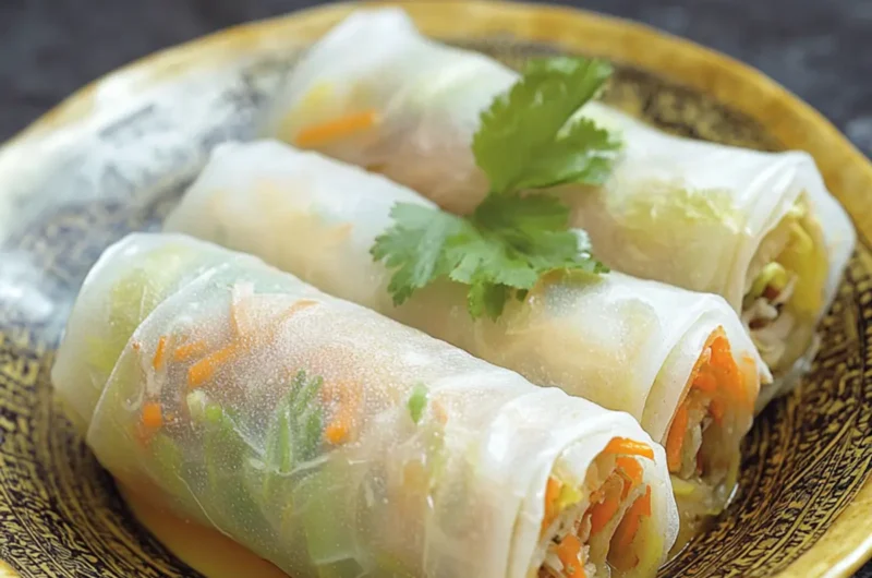 Malaysian Popiah (Fresh Spring Rolls)