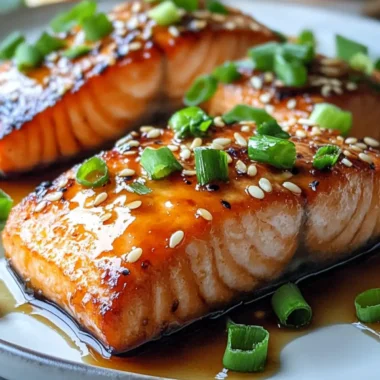 Orange Teriyaki Salmon