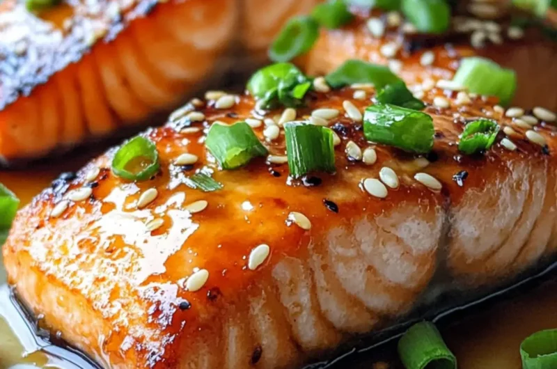 Orange Teriyaki Salmon