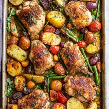 Sheet Pan Chicken and Vegetables