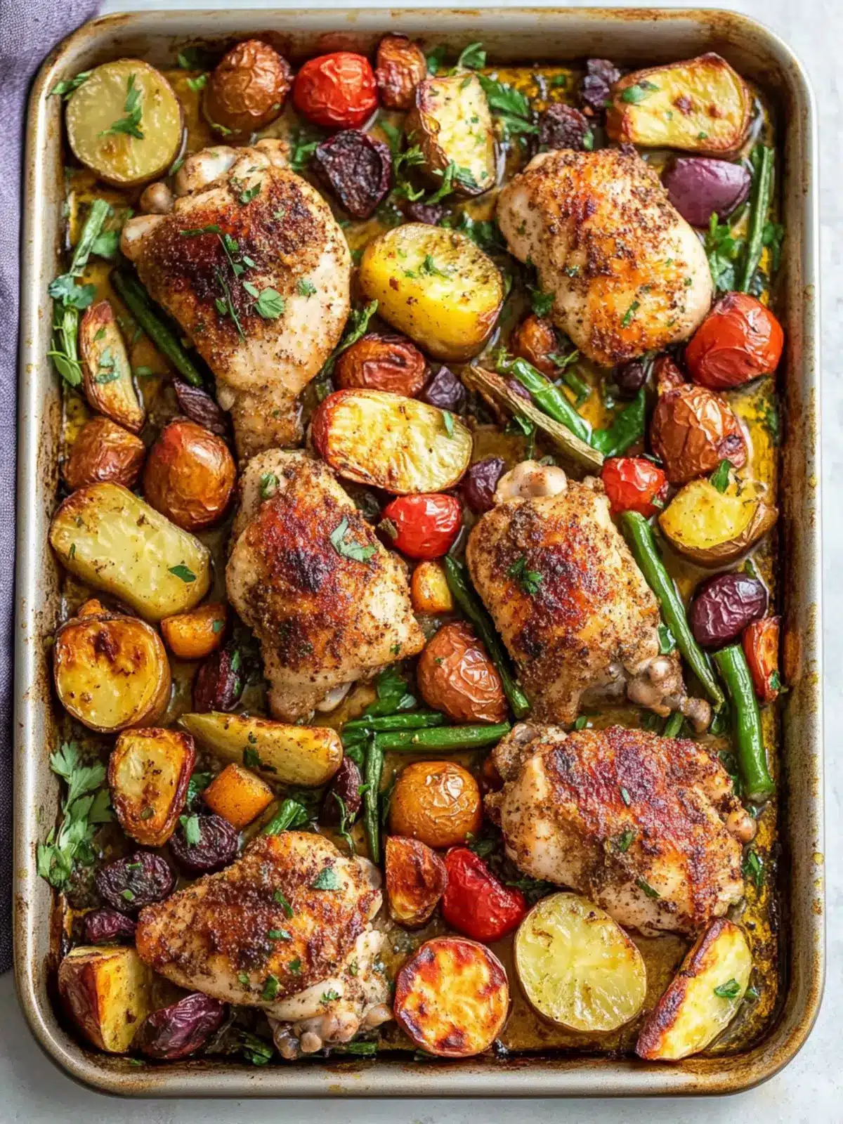 Sheet Pan Chicken and Vegetables