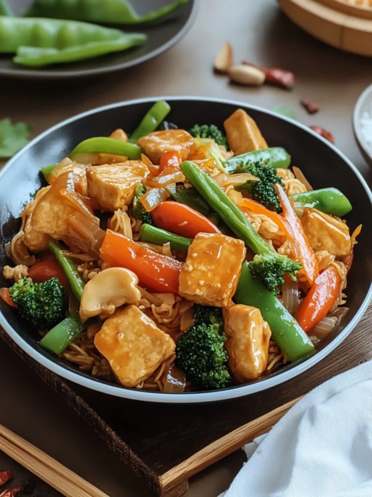 Chinese Buddha’s Delight (Vegetarian Stir-Fry)