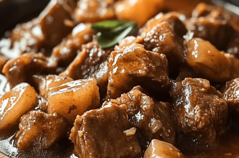 Filipino Adobo (Marinated Meat Stew)