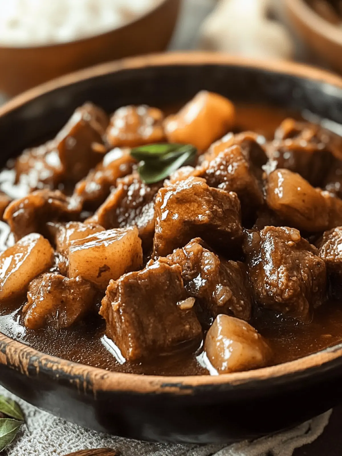 Filipino Adobo (Marinated Meat Stew)