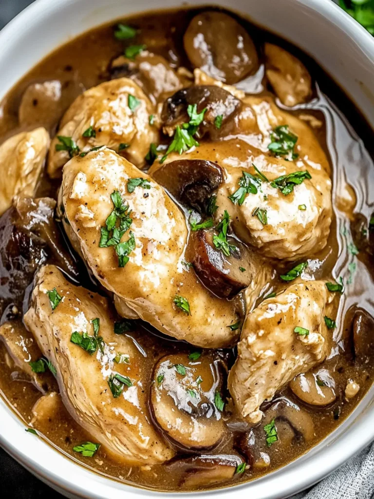 Easy Crockpot Chicken Marsala: A Delicious Dinner Delight 2 Easy Crockpot Chicken Marsala: Delicious and Amazing Dinner