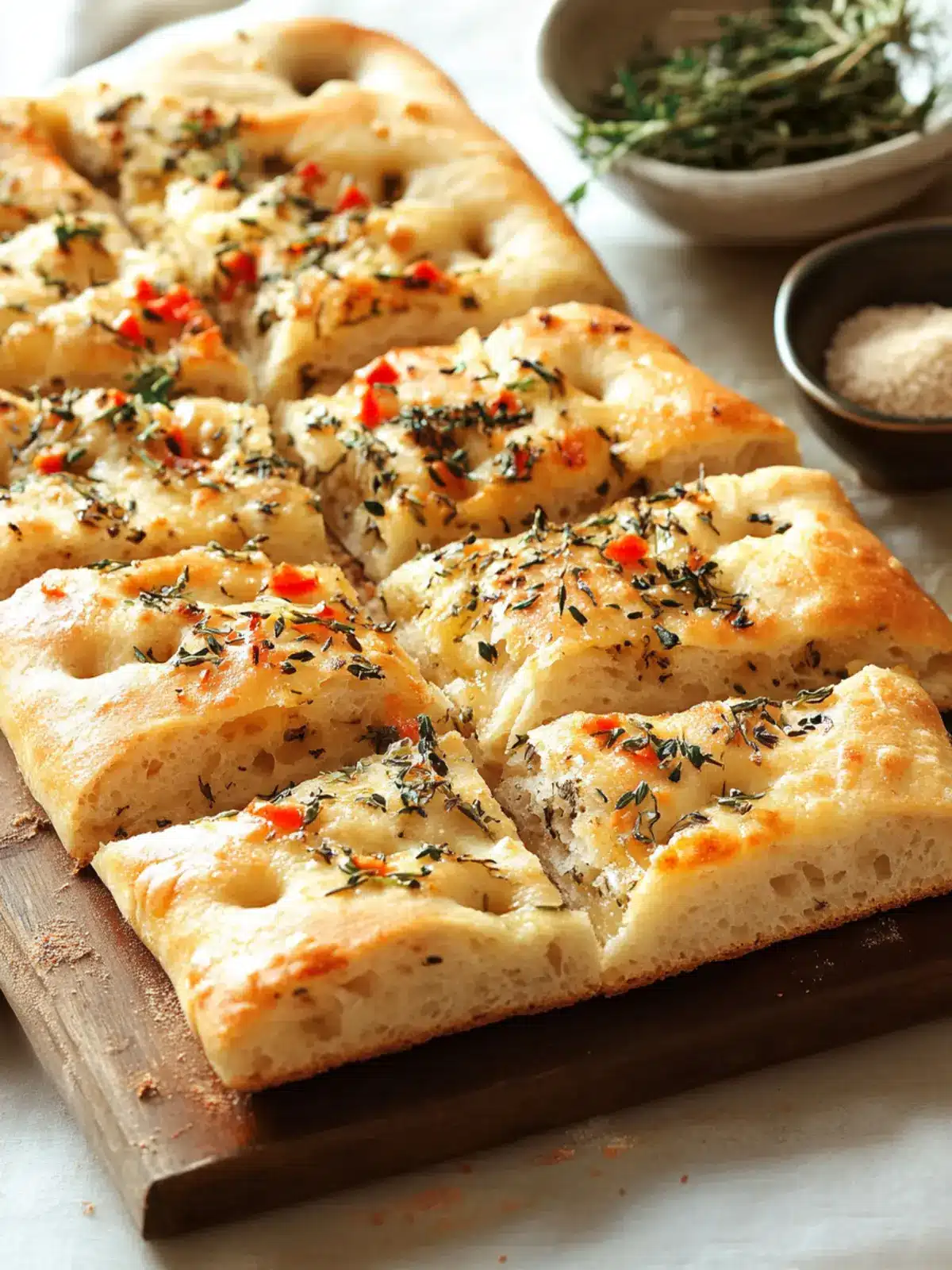 Italian Focaccia (Herbed Bread)