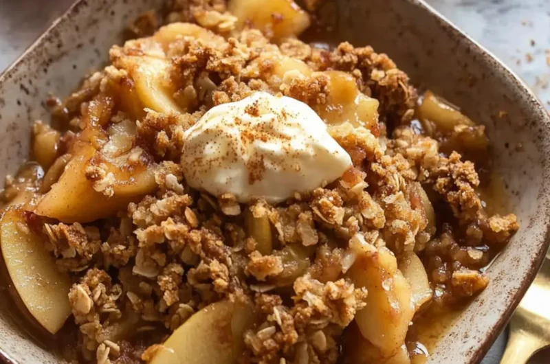 Baklava Apple Crisp