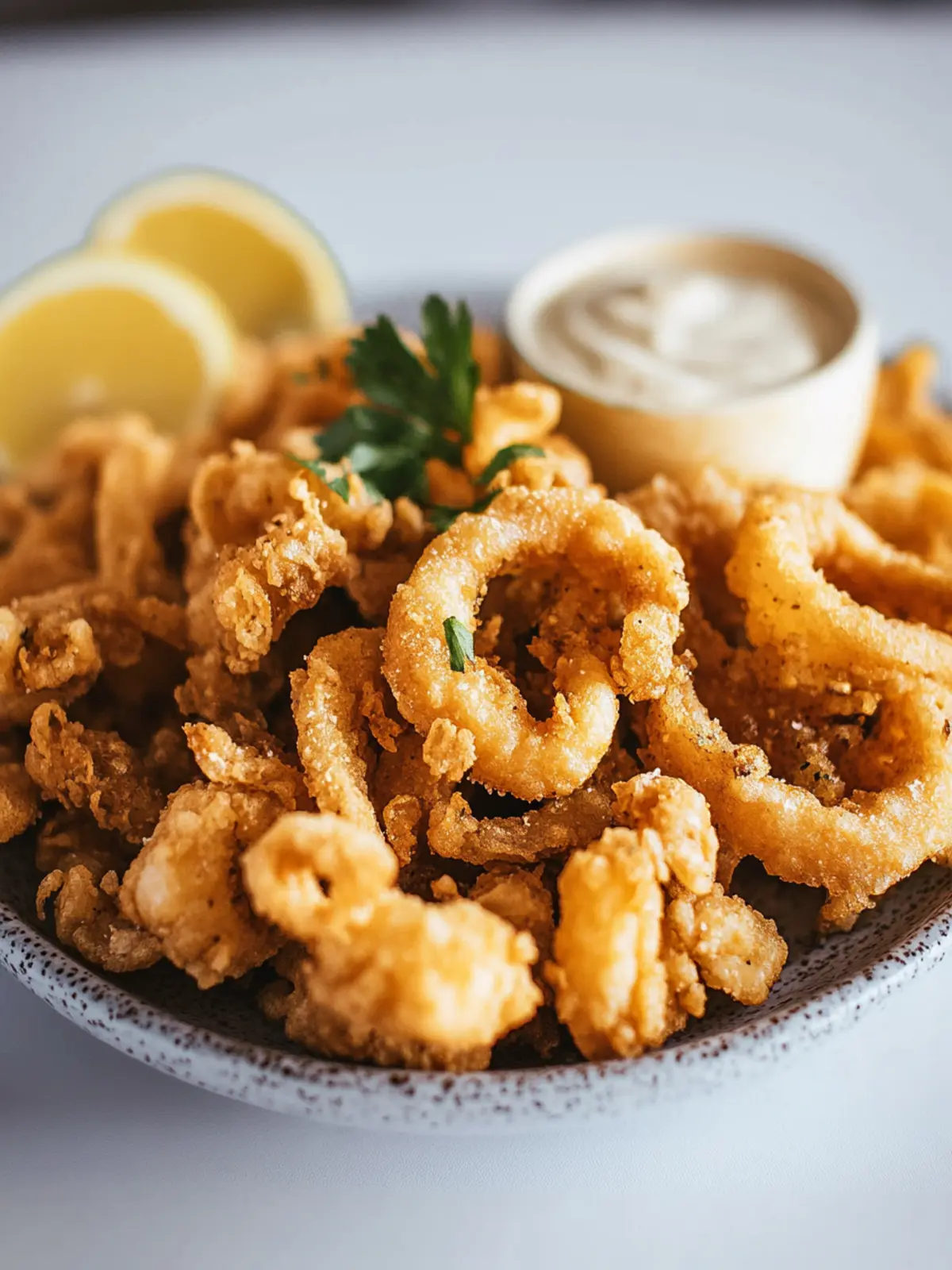 Chicharrón de Calamar (Peruvian Fried Squid)