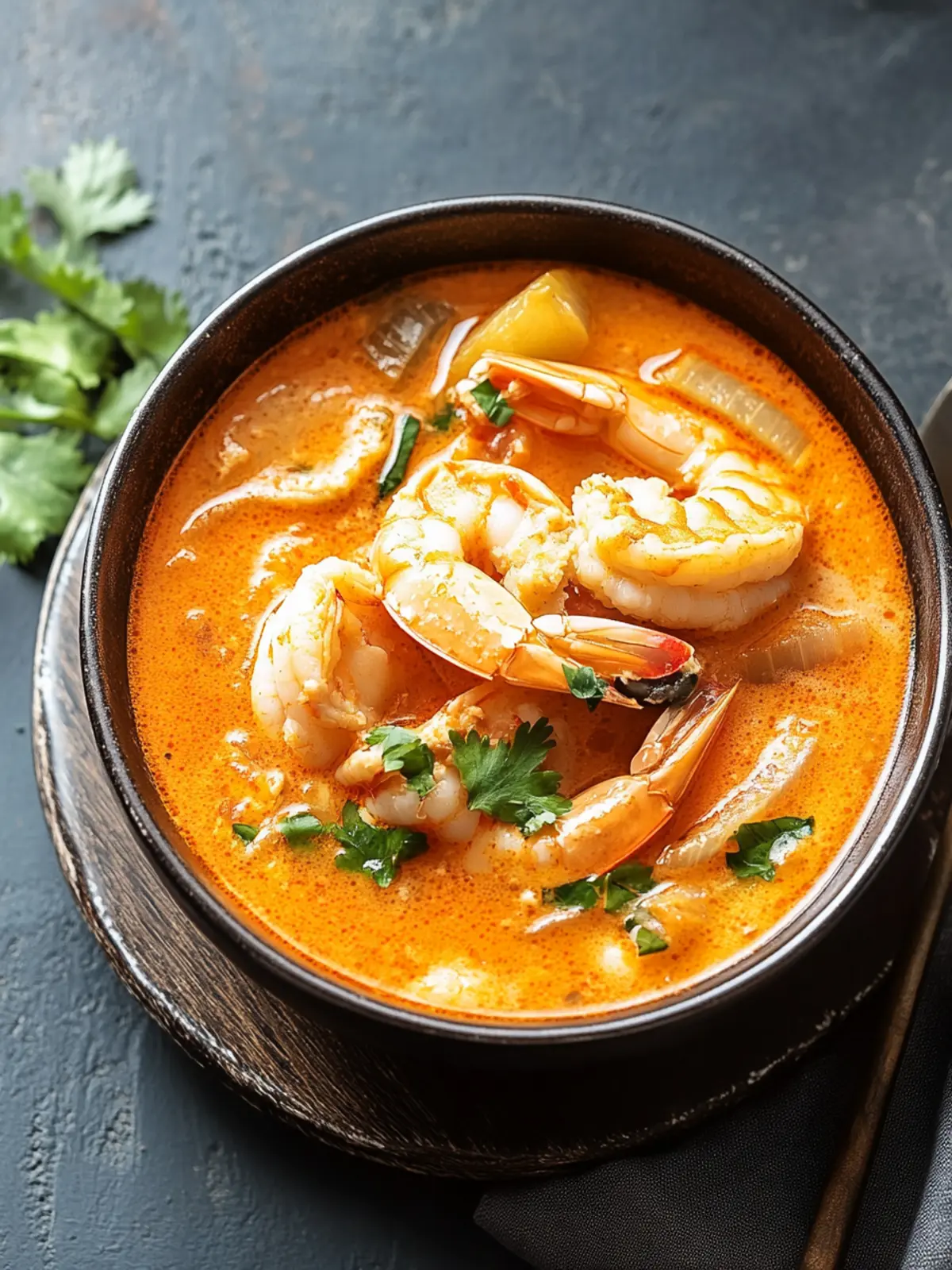 Peruvian Chupe de Camarones (Shrimp Chowder)