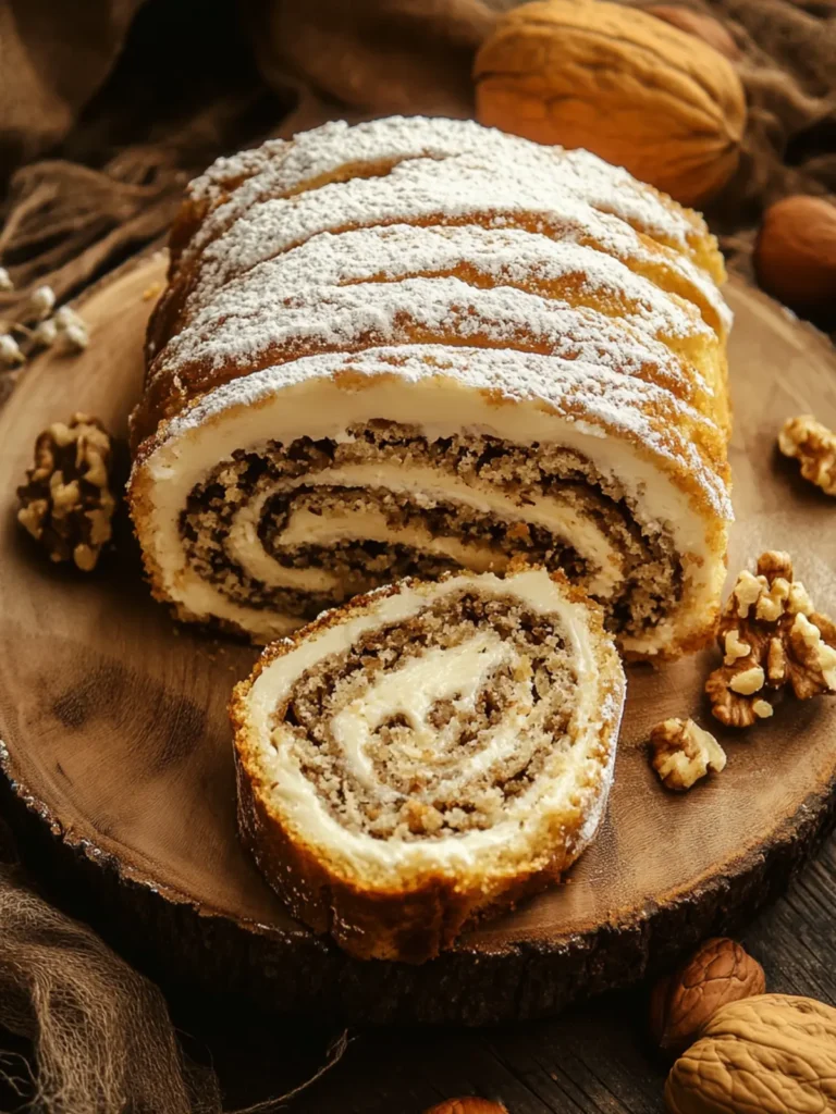 Delightful Croatian Orehnjača: Your New Favorite Walnut Roll Cake 3 Croatian Orehnjača (Walnut Roll Cake)
