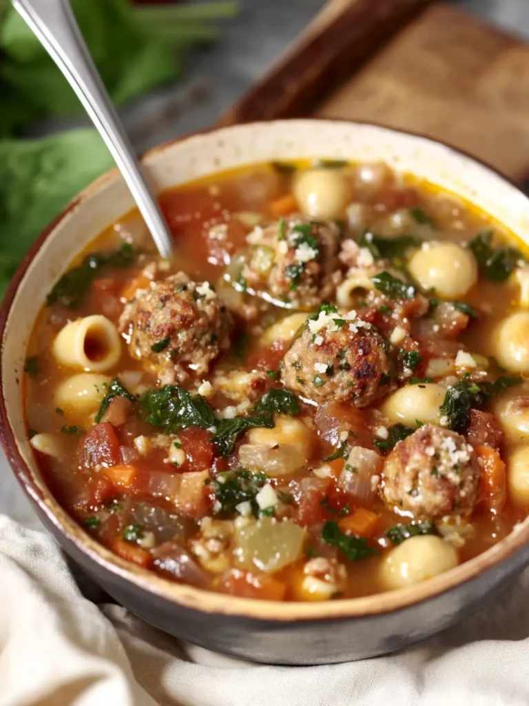 Cozy Up with Hearty Italian Meatball Soup Perfection 2 Italian Meatball Soup