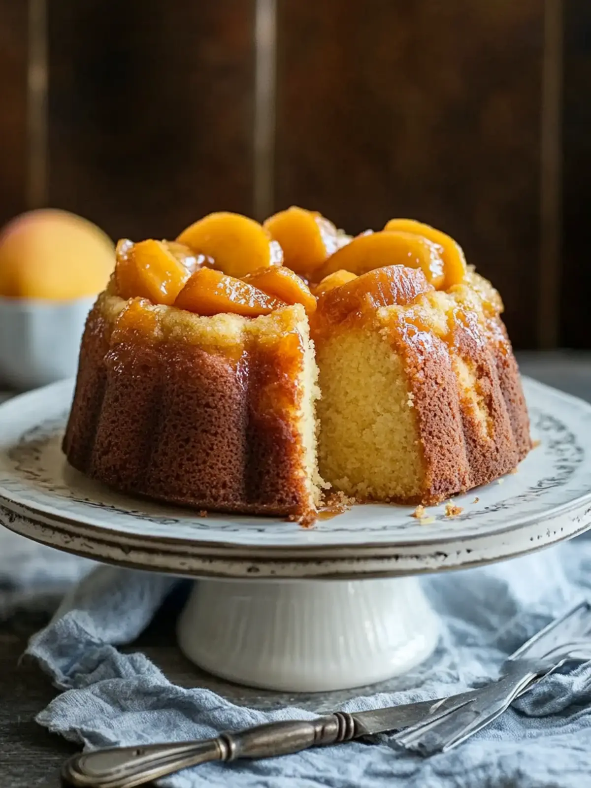 Peach Cobbler Pound Cake: A Sweet Summer Delight You'll Love 4 Peach Cobbler Pound Cake