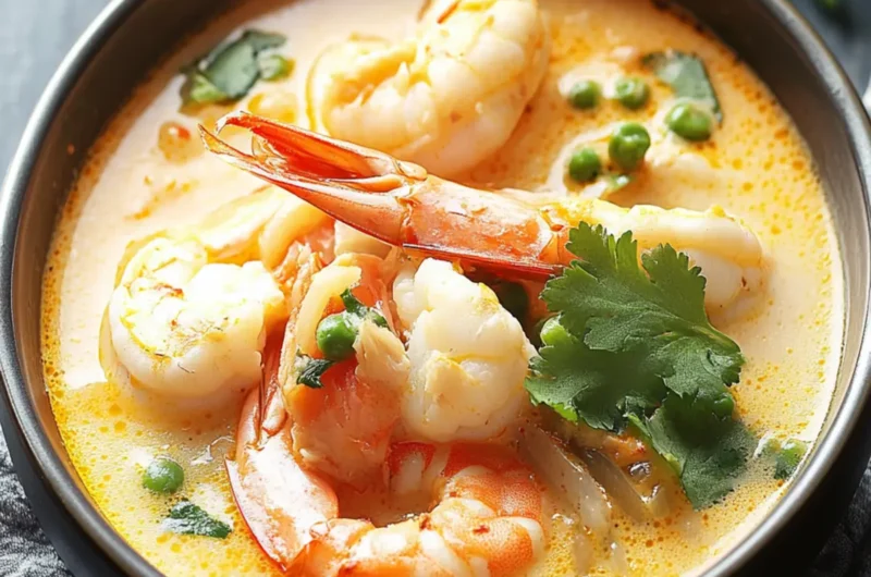 Peruvian Chupe de Camarones (Shrimp Chowder)