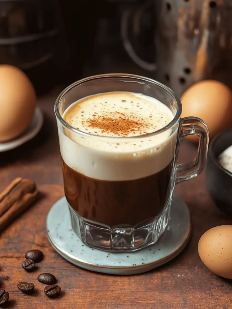 Vietnamese Cà Phê Trứng (Egg Coffee)