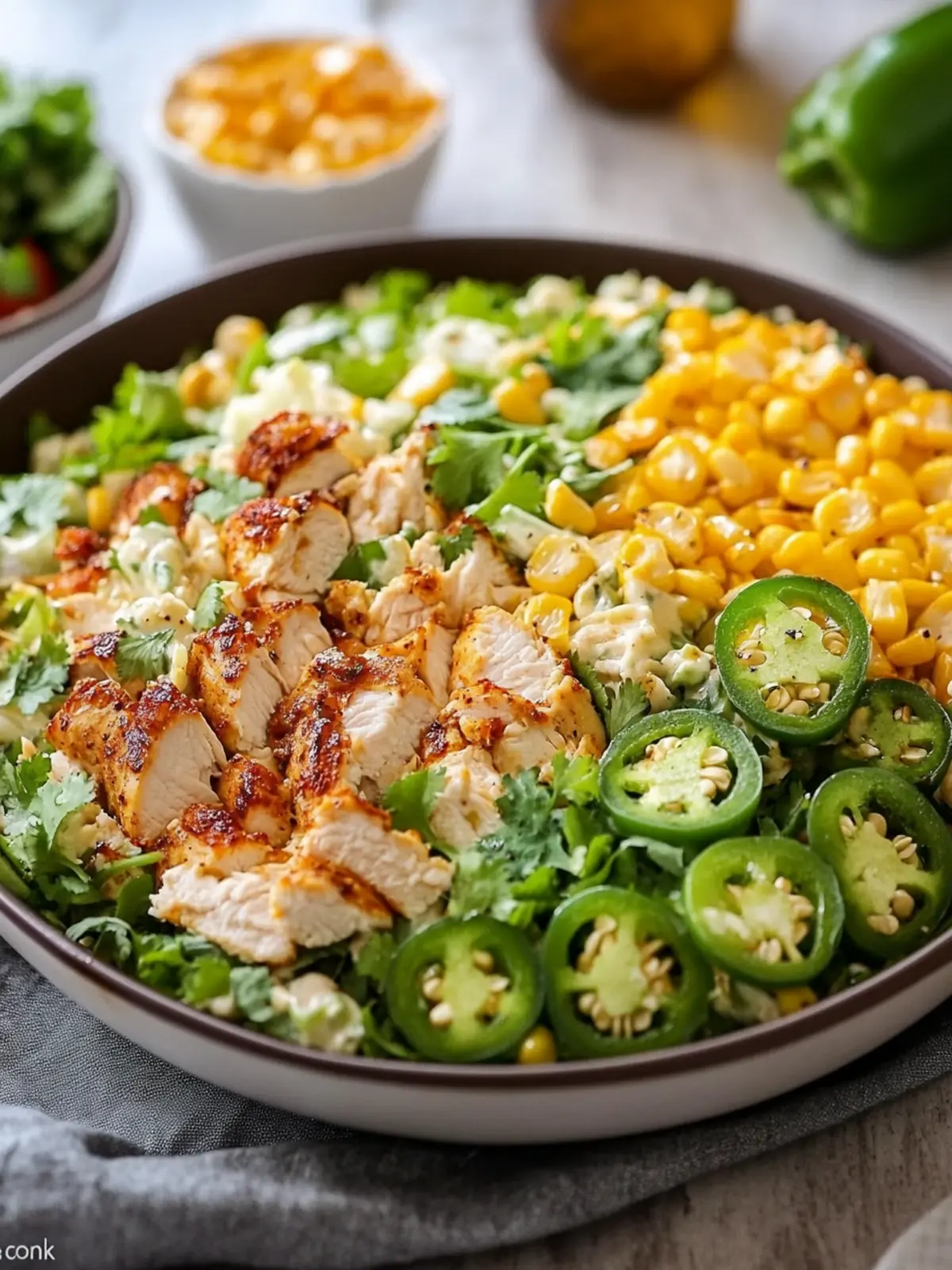 Jalapeño Popper Chicken Salad