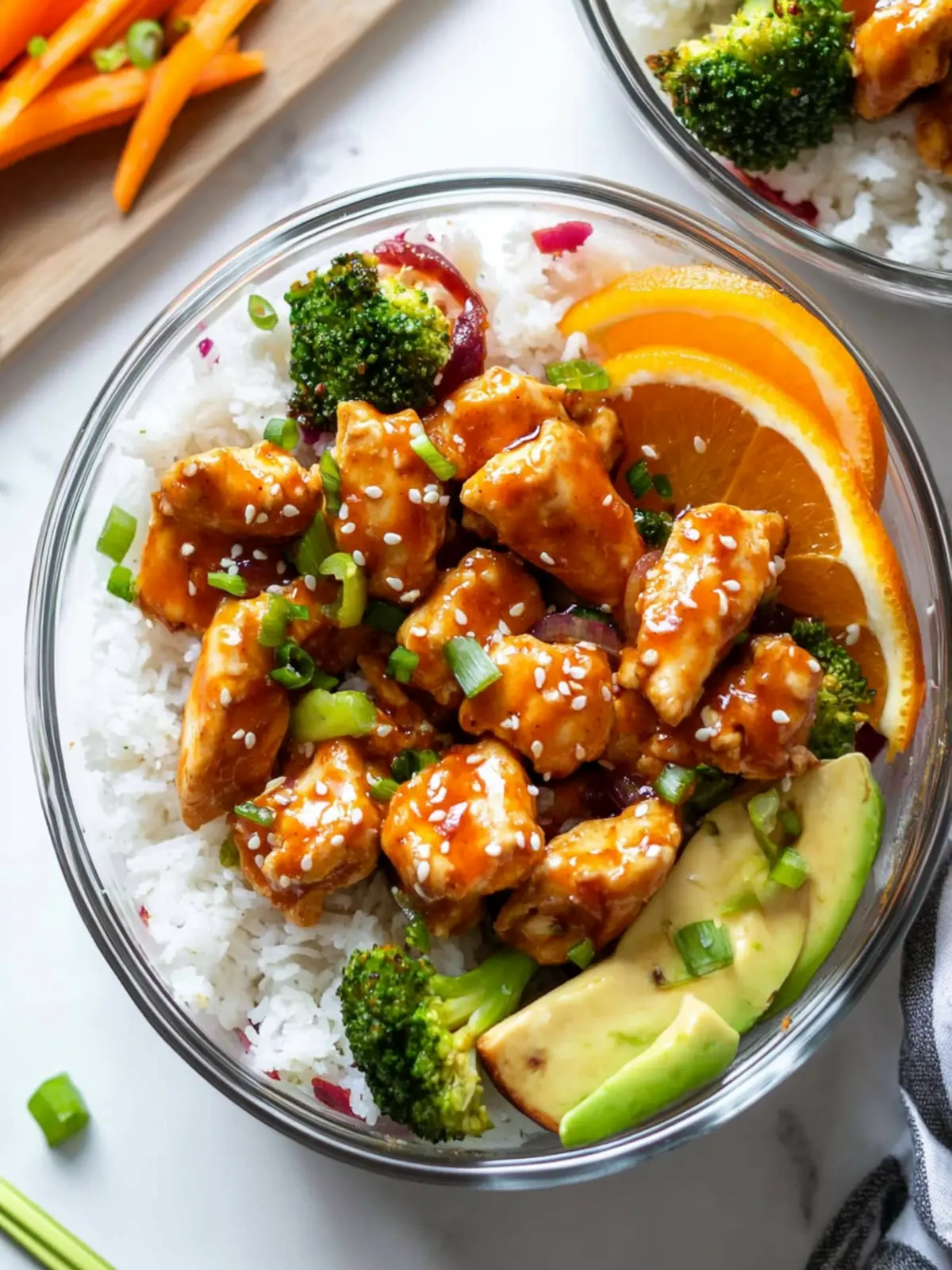 Orange Chicken Meal Prep Bowls