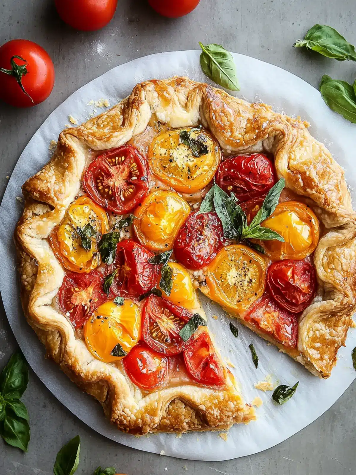 Fresh Tomato Galette
