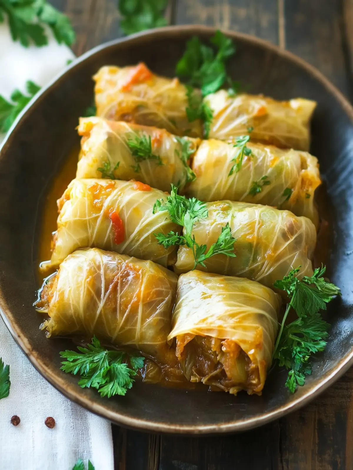Bosnian Sarma (Stuffed Cabbage Rolls)