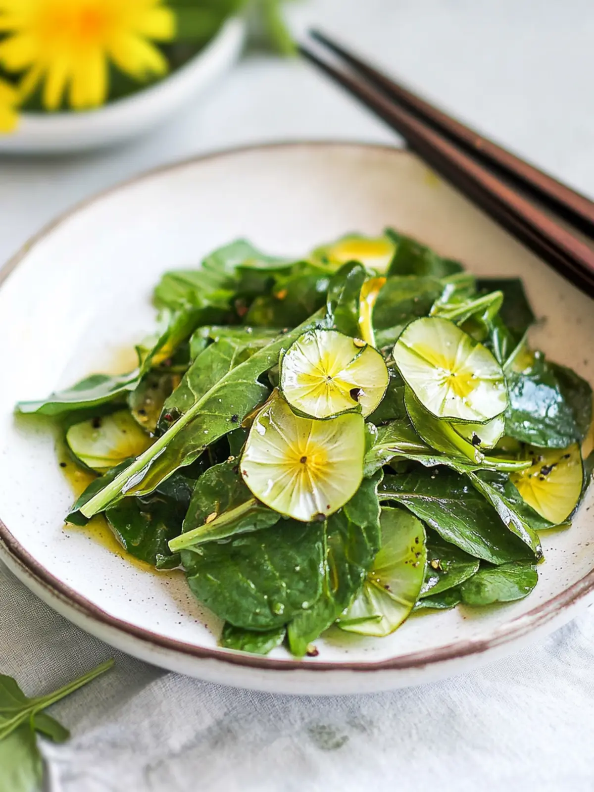 Refreshing Dandelion Salad (Mindeulle Muchim) to Brighten Spring 2 Dandelion Salad (Mindeulle Muchim)