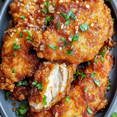 Crispy Garlic Butter Chicken