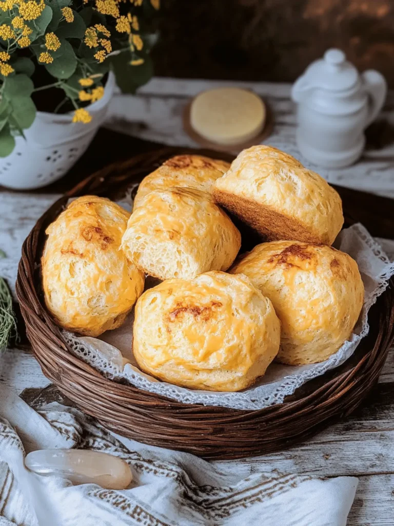 Irresistible Argentine Chipa: Cheesy Bread Bliss Awaits 4 Argentine Chipa (Cheese Bread)