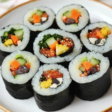 Delicious Myulchu Gimbap: Your New Favorite Korean Roll! 9 Myulchu Gimbap