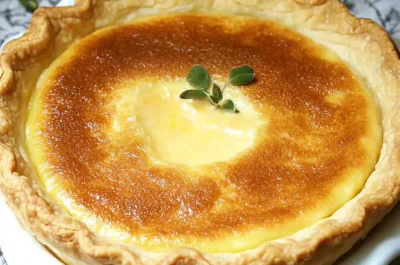 Egg Pie Recipe