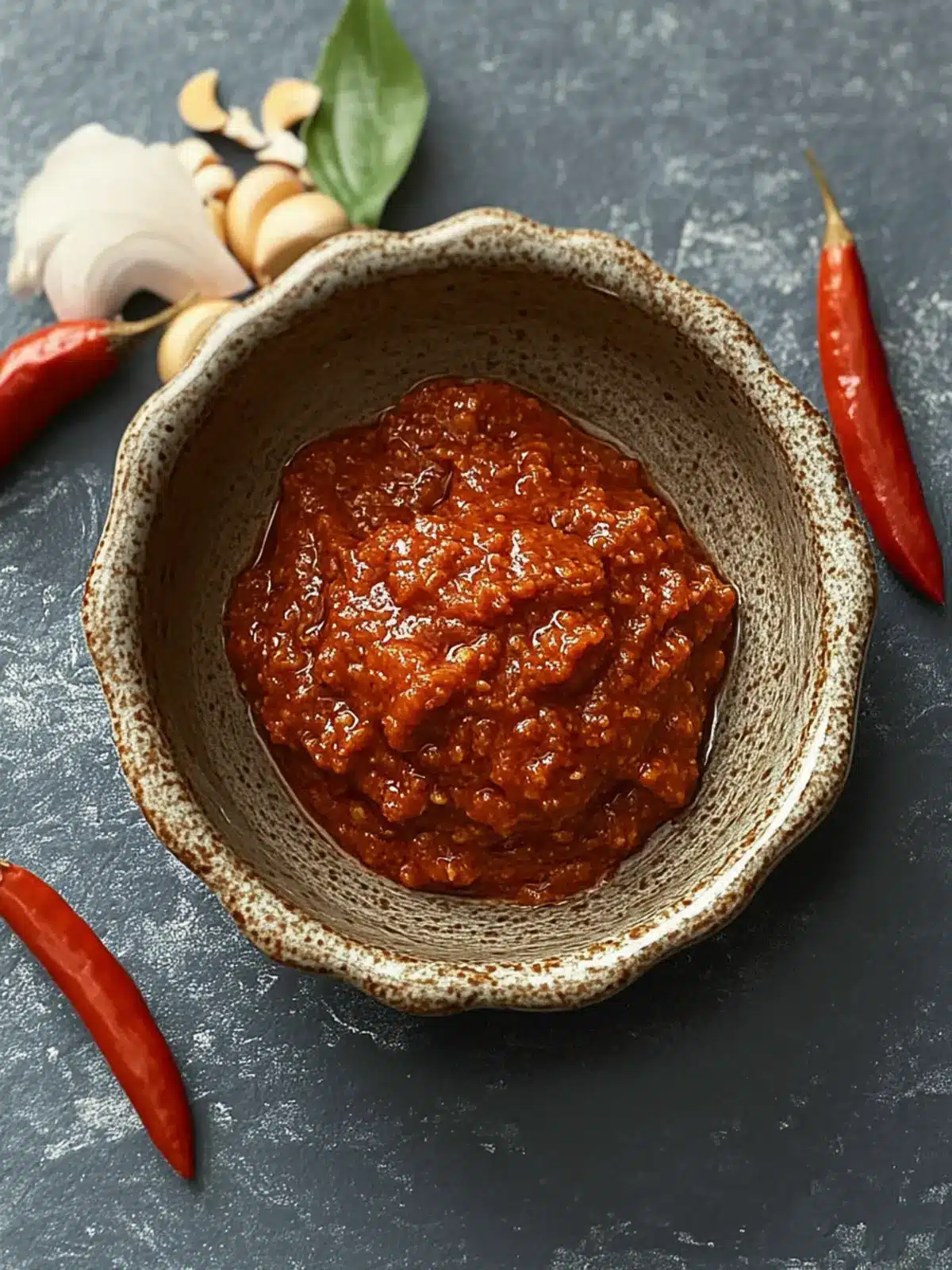 Malaysian Sambal Belacan (Spicy Chili Paste)