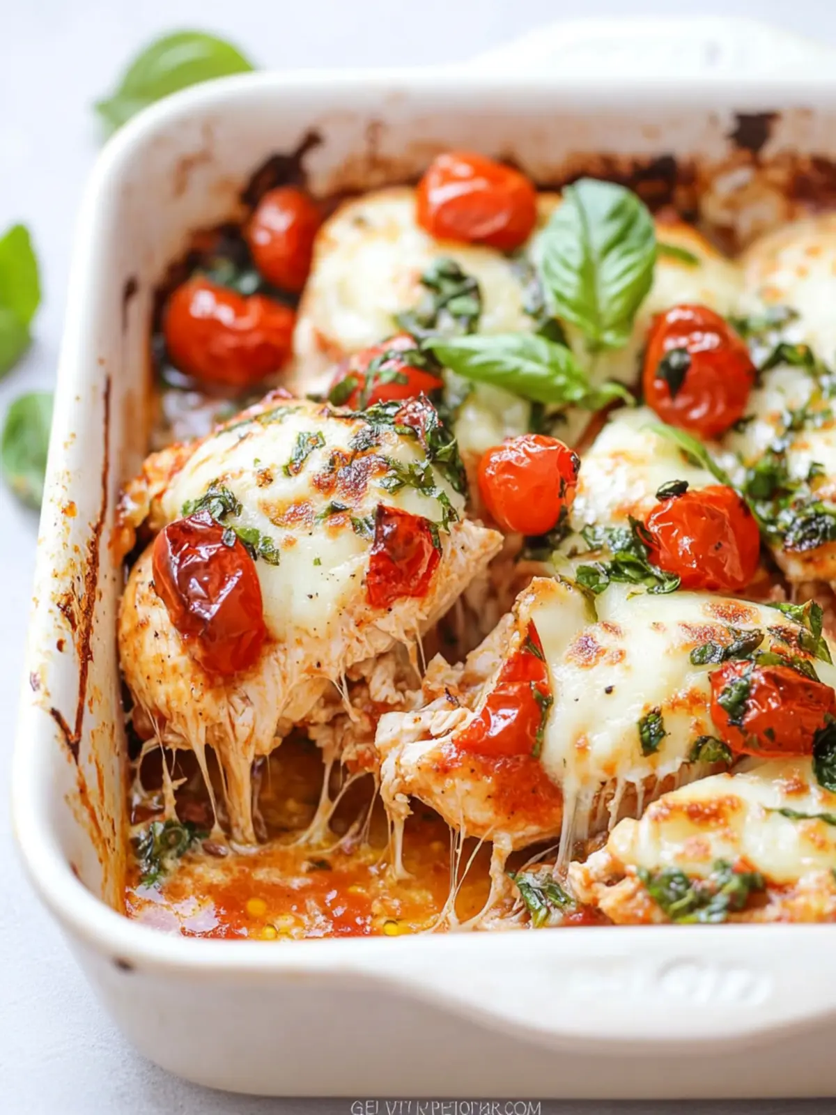 Bruschetta Chicken Bake