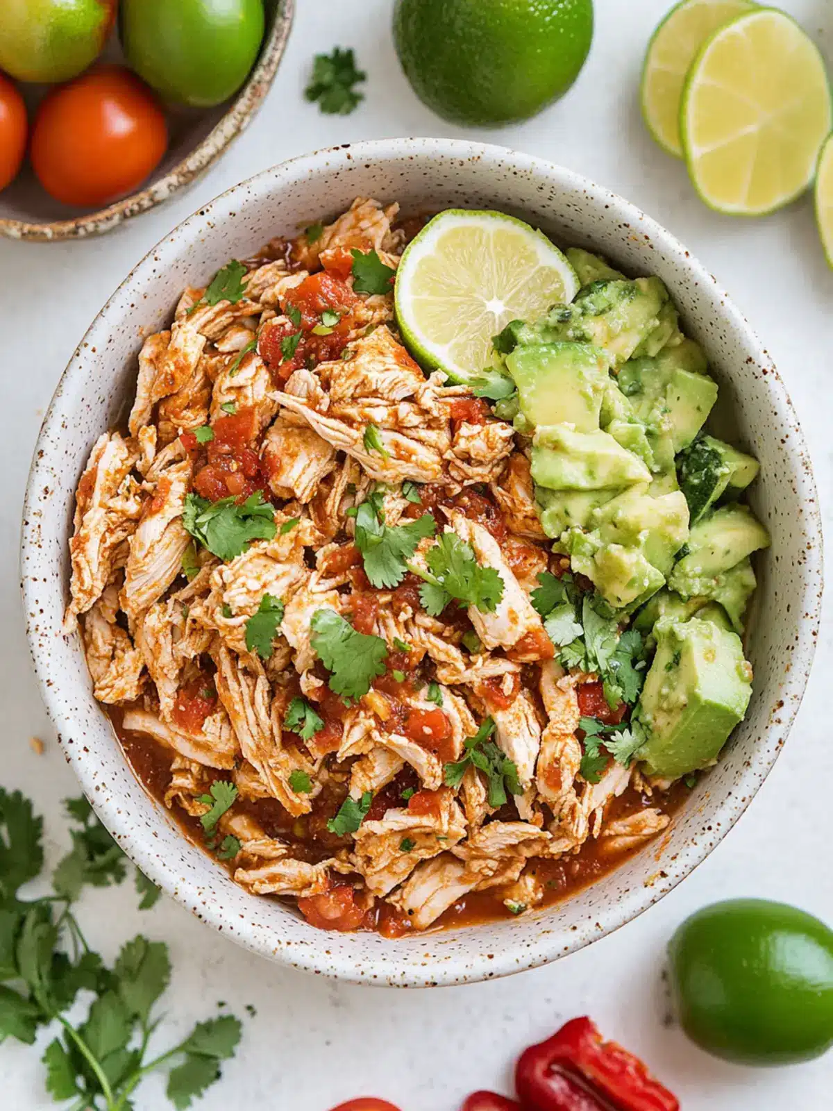 Slow Cooker Salsa Chicken