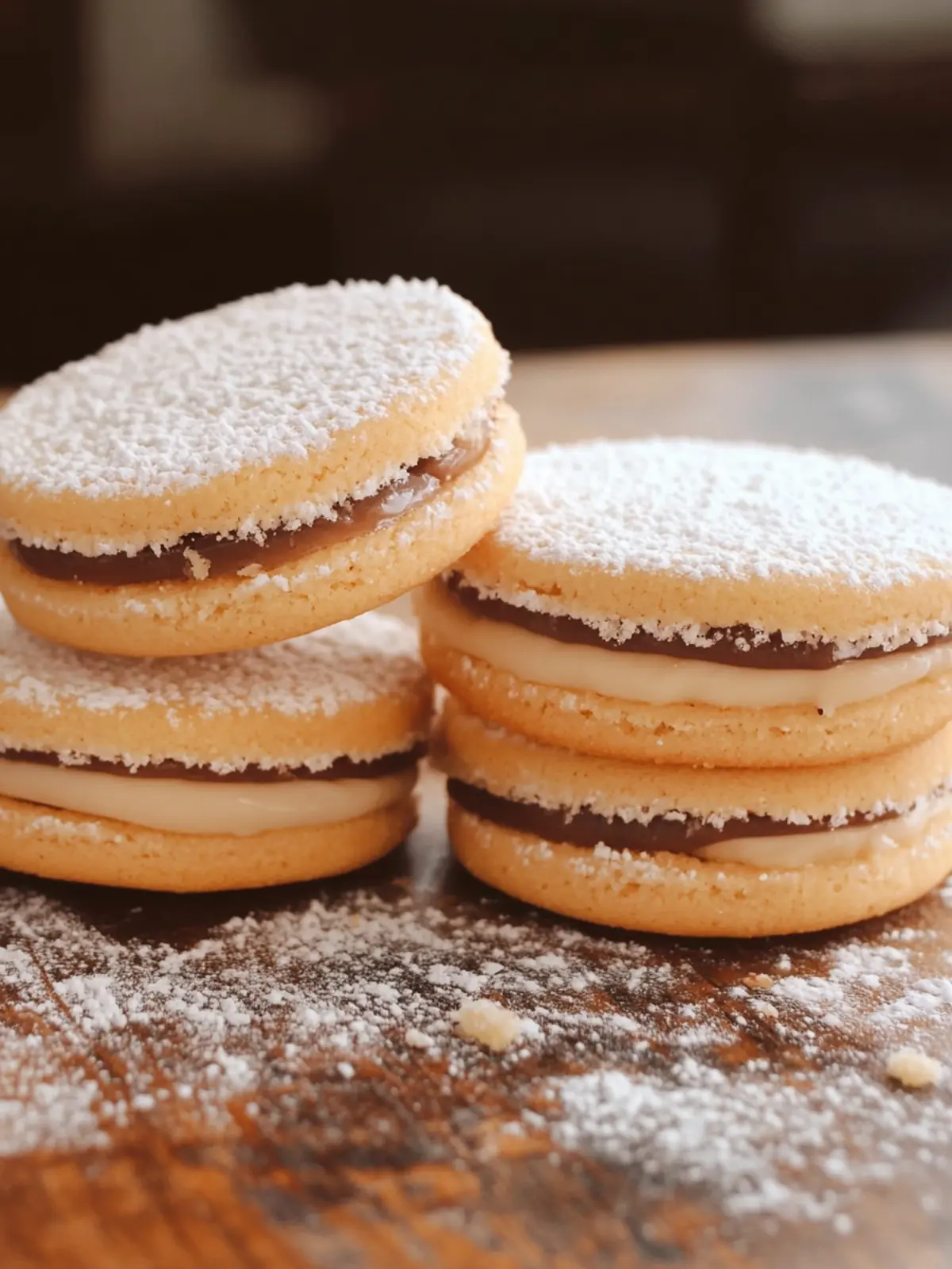 Argentine Alfajores (Dulce de Leche Cookies)