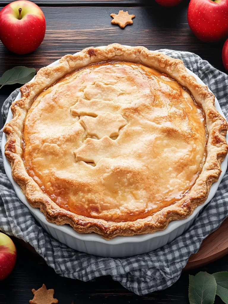 Delicious Apple Pie Recipe with a Twist: Your New Classic 3 Apple Pie (Traditional Fruit Pie)