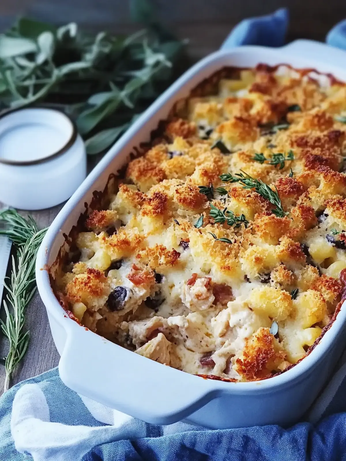 Chicken Cordon Bleu Casserole