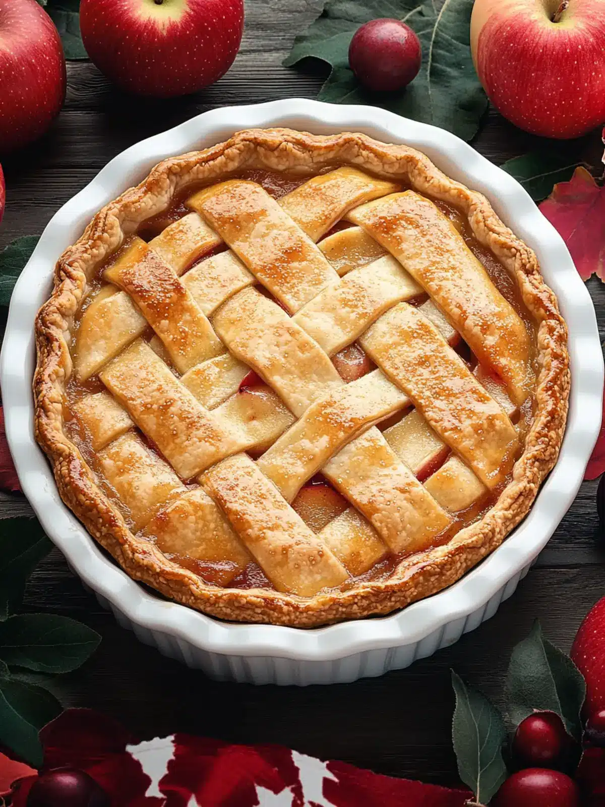 Apple Pie (Traditional Fruit Pie)