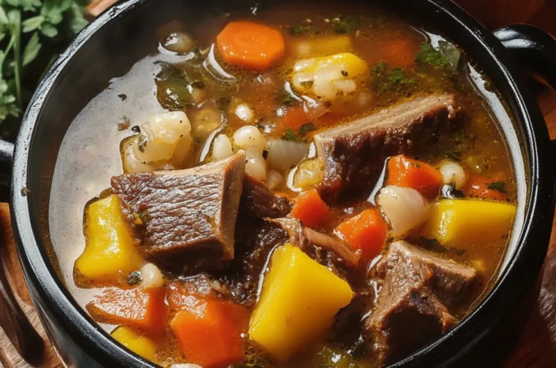 Colombian Caldo de Costilla (Beef Rib Soup)