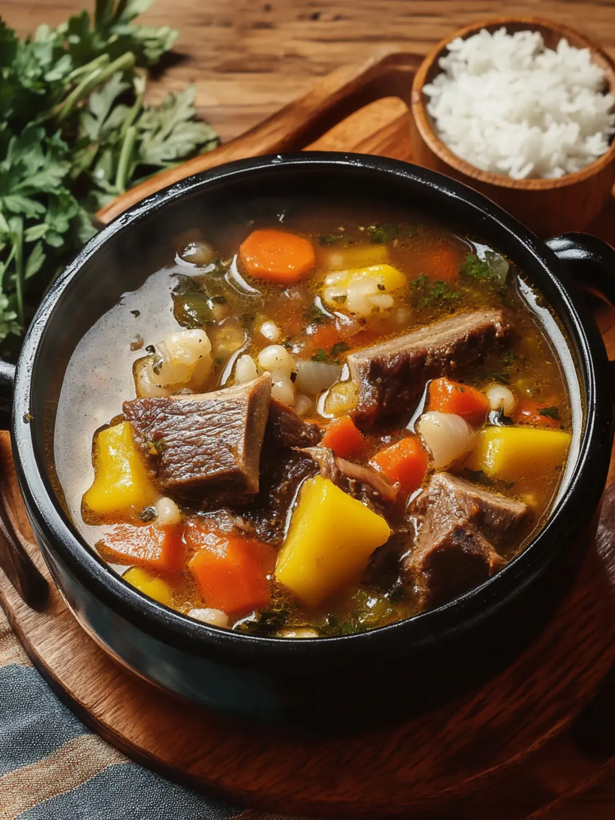 Colombian Caldo de Costilla (Beef Rib Soup)