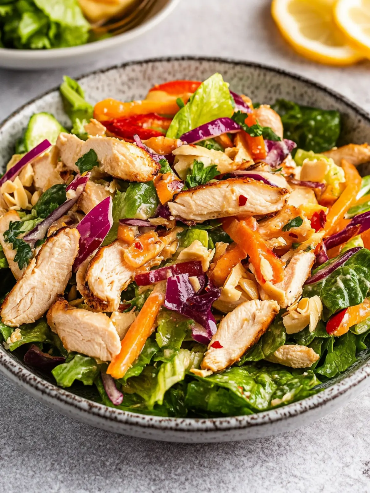 Asian Chicken Salad With Ginger Dressing