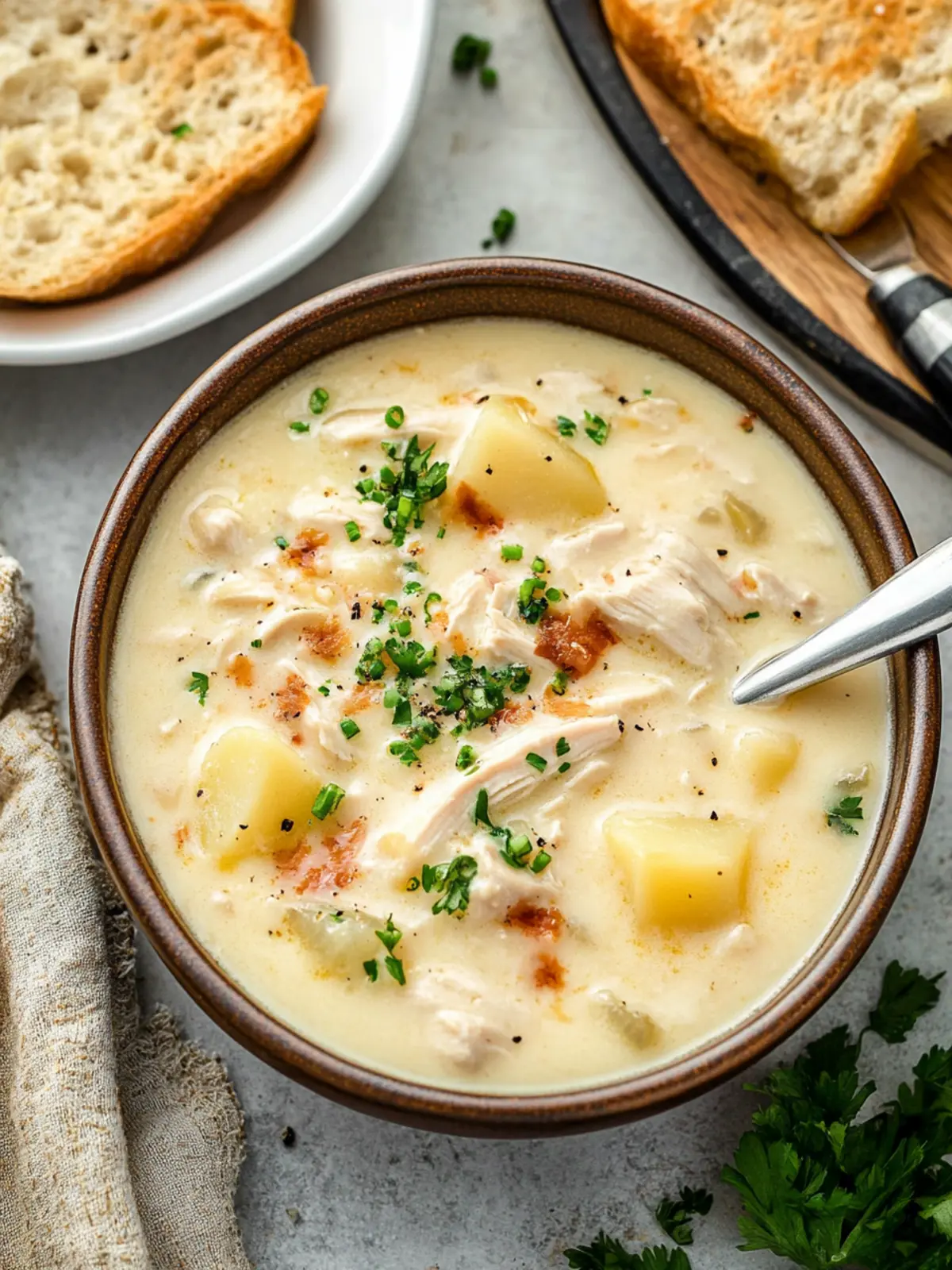 Creamy Chicken and Potato Soup