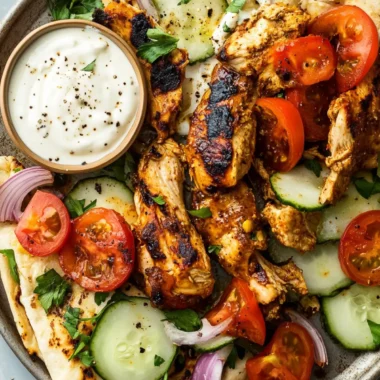 Chicken Shawarma Sheet-Pan Dinner