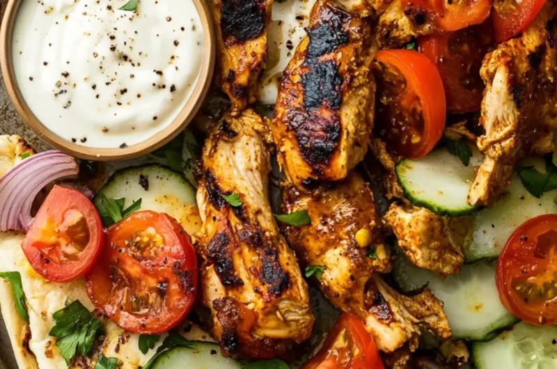 Chicken Shawarma Sheet-Pan Dinner