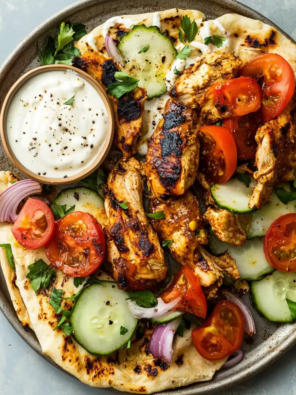Chicken Shawarma Sheet-Pan Dinner