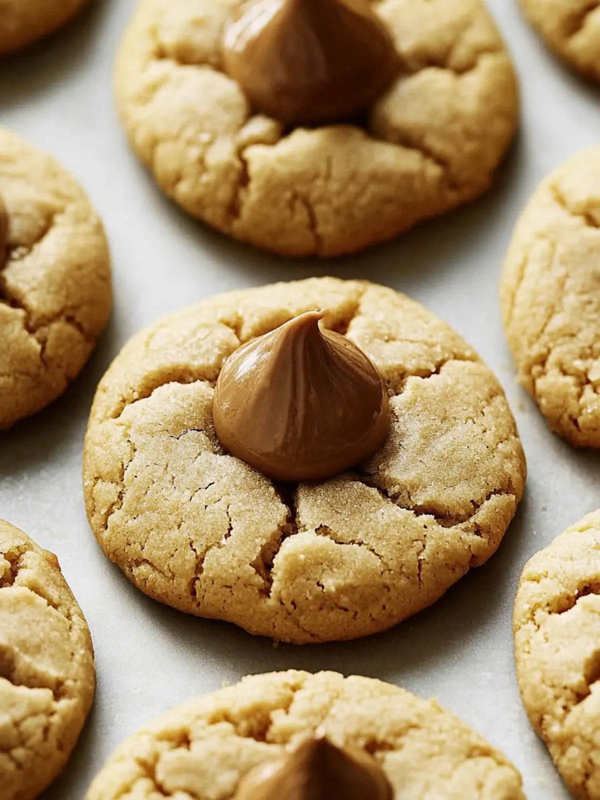 Peanut Butter Blossom Cookies