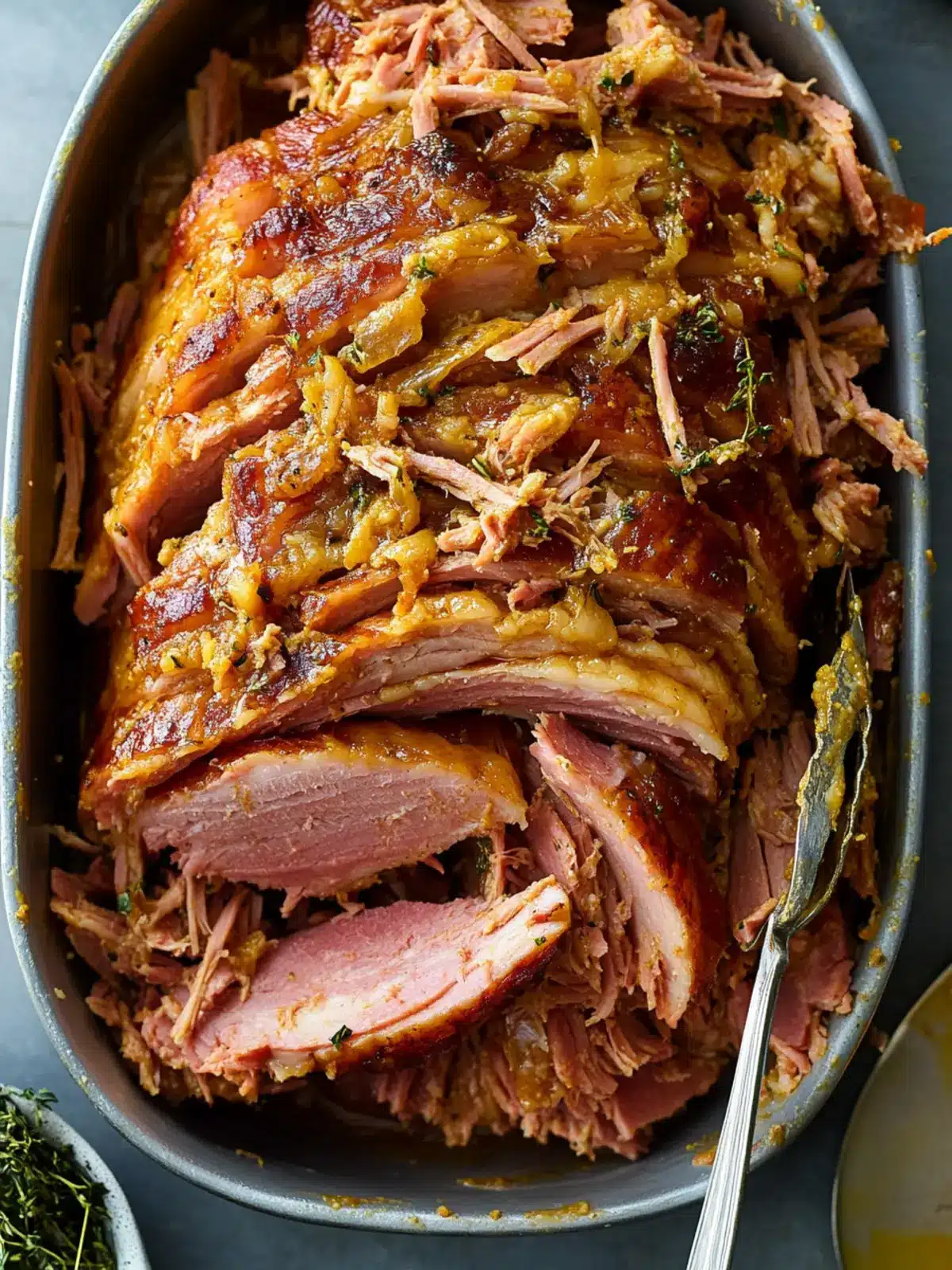 Honey Baked Pulled Ham