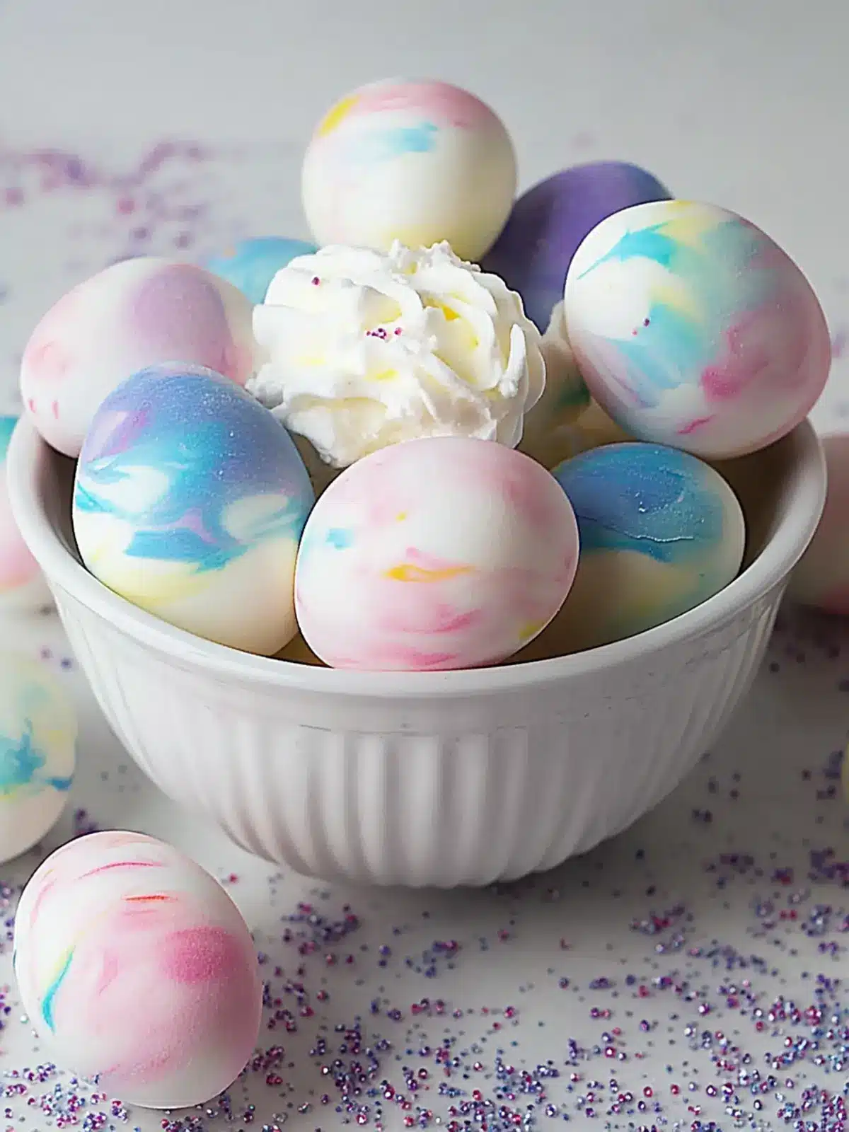 Cool Whip Easter Eggs