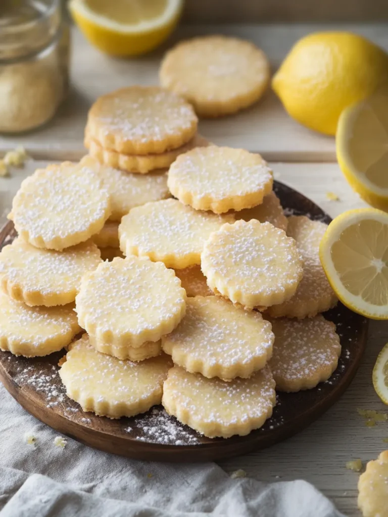 Lemon Shortbread Cookies That Melt in Your Mouth Blissfully 3 Lemon Shortbread Cookies