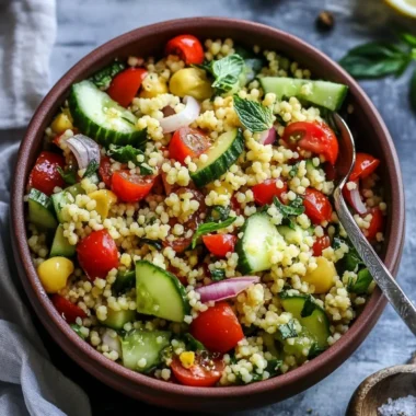 Vegan Couscous Salad