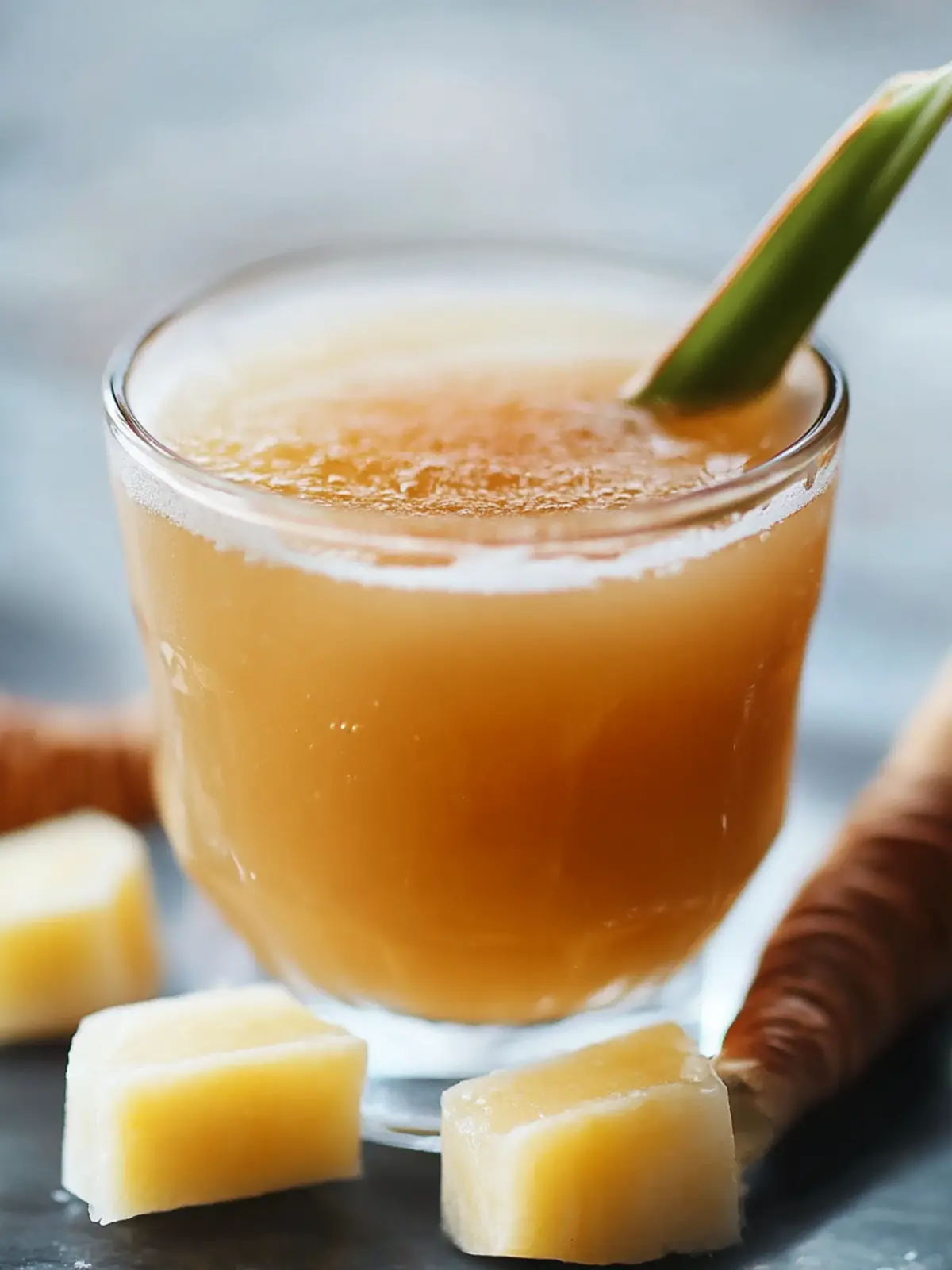 Colombian Aguapanela (Sugarcane Drink)