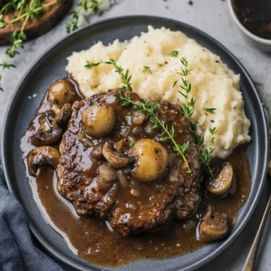 Savor This Easy Salisbury Steak with Mushroom Gravy Delight 10 Salisbury Steak