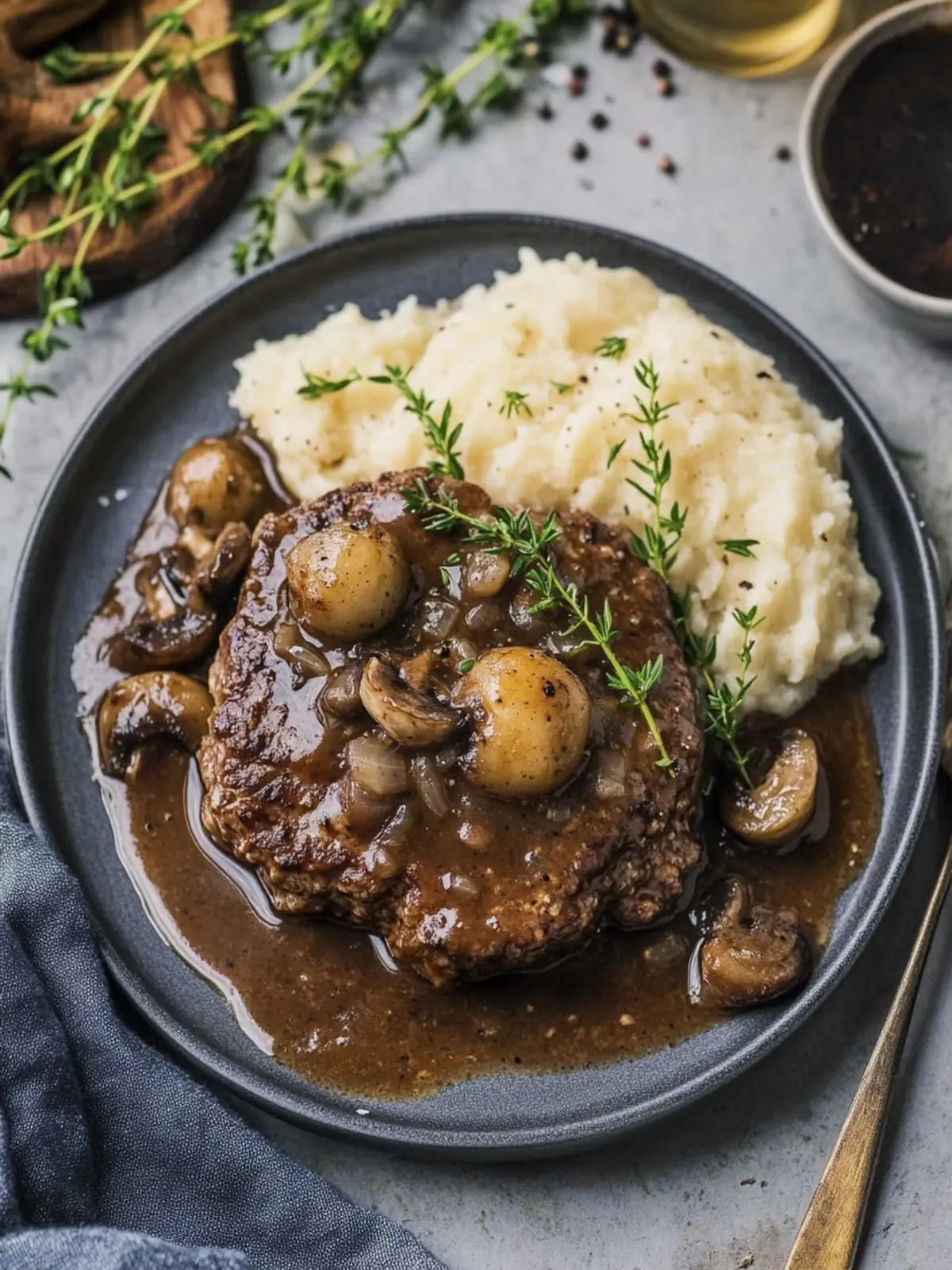 Savor This Easy Salisbury Steak with Mushroom Gravy Delight 5 Salisbury Steak